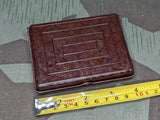 Berlin Bakelite Checkered Lid Cigarette Case