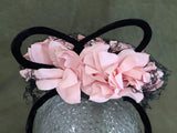 Pink Flower Tilt Hat