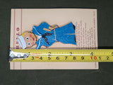 1941 Wooden Sailor Brooch on Card