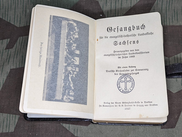1937 German Religious Song Book