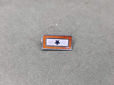 Small Sterling Coro Blue Star Flag Pin