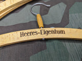 Heeres Eigentum Marked German Hangers