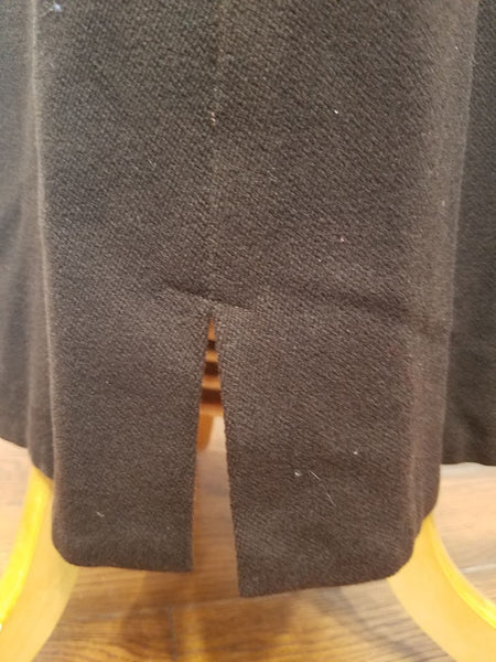 Brown Wool Skirt Suit <br> (B-35" W-27" H-37")