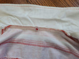German Red and White Striped Dress <br> (B-34" W-26" H-37")