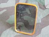 Personal Mirror w/ Orange Trim