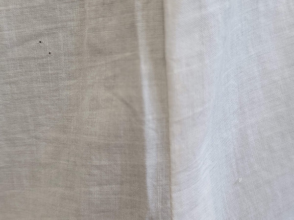 White Sleeveless Eyelet Blouse from Germany <br> (B-37" W-34.5")