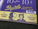 Quirl Hairpins - New Old Stock