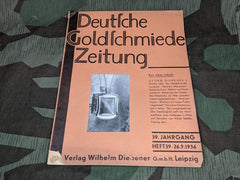 Pre-WWII 1936 German Goldschmiede Zeitung