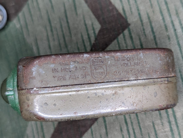 Phillips of Holland Army Pump Flashlight