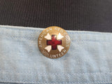 American Red Cross Nurse Aide Apron with Pin (Named) <br>(W-28" H-41")