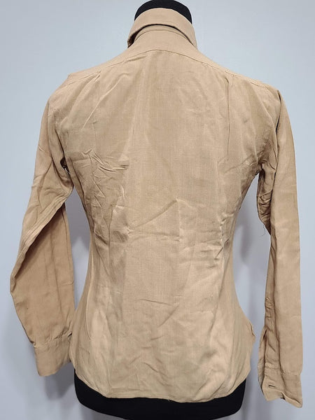 Khaki Women's WAC / ANC Blouse <br> (B-38" W-33.5")