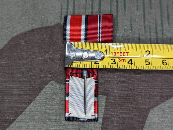 WWII Iron Cross and Eastern Front Ribbon Bar