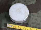 Heer Marked Small Aluminum Container