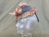 Bird Feather Tilt Hat