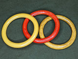 Set of 3 Bakelite Bangle Bracelets