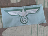 Repro WWII German Subdued Bevo Breast Eagle Heer
