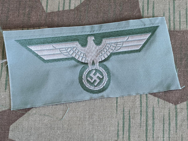 Repro WWII German Subdued Bevo Breast Eagle Heer
