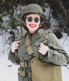Did women wear sunglasses in WWII? Reproduction 1940s WAC sunglasses