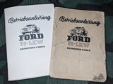 WWII German 1941 Ford V3000s Reproduction Service Manual
