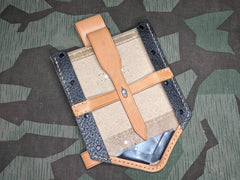 Reproduction Pressstoff Two-Tone Folding Shovel Cover