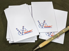 Reproduction WWII V for Victory Notepad