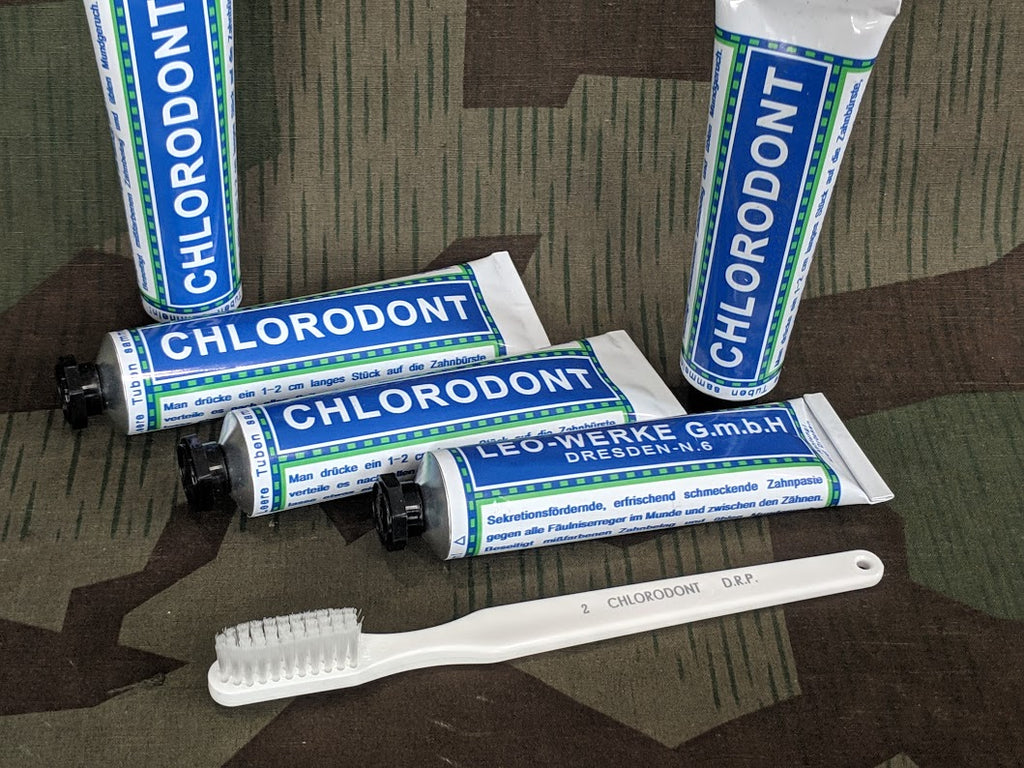 Reproduction WWII German Chlorodont Toothpaste Tube for the Wehrmancht ...