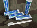 Reproduction WWII German Chlorodont Toothpaste Tube for the Wehrmancht Heer SS Luftwaffe