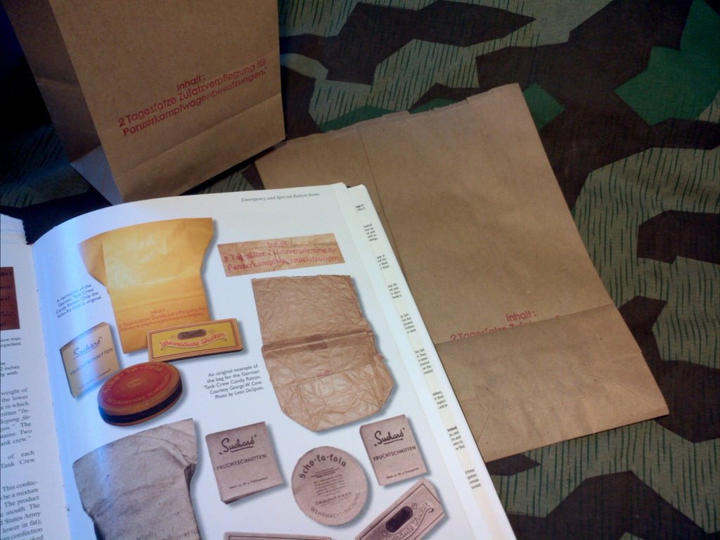 Reproduction Ration Bags for Panzer Crews (Pack of 20)