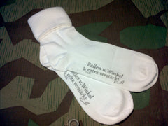 Reproduction WWII German White Socks