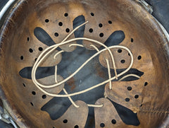 Reproduction Helmet Drawstring "Big Weave Aged"