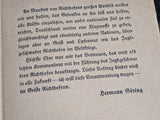 Red Baron Von Richthofen Der Rote Kampflieger 1933 Book (Forward by Göring) & Postcard