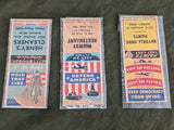 Lot of 3 US Matchbook Covers