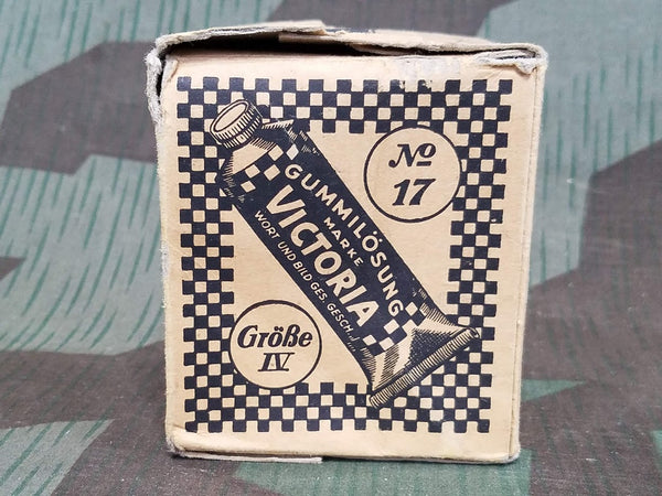 Box w/ 10 Victoria Rubber Cement Tubes