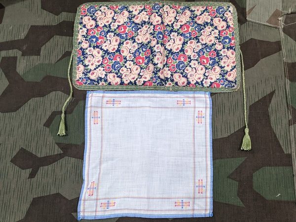 German Handkerchief Holder with Hankie