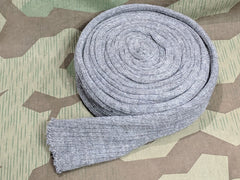 Roll of Vintage German Gray Sock Material