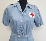 Red Cross Uniform: Dress, Jacket and Garrison Cap <br> (B-38" W-30.5" H-40")