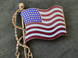 48 Star US Flag Pin