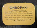 Ohropax Earplug Tin w/ Ear Plugs