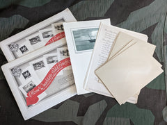 Vintage German Original Stationary Set for Letters