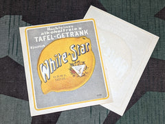 White Star Table Drink Bottle Labels DRWZ (Lot of 3)