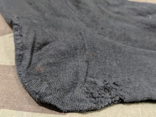 Black Seam Stockings (Repaired) Size 11