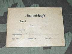 Auswahlheft Stamp Booklet