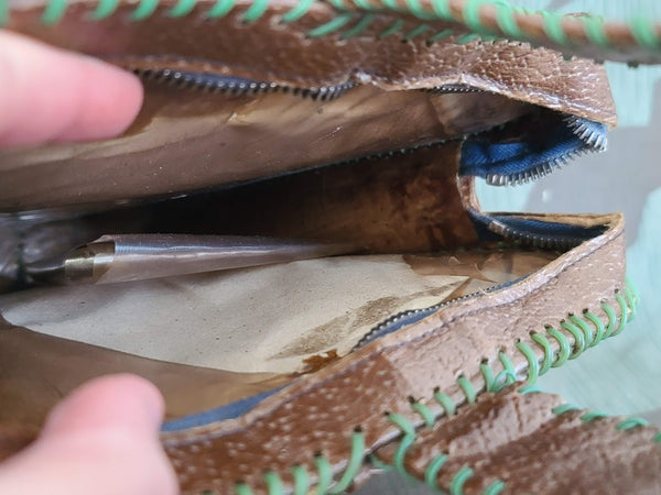 German Brown Handbag Purse