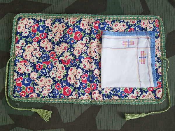 German Handkerchief Holder with Hankie