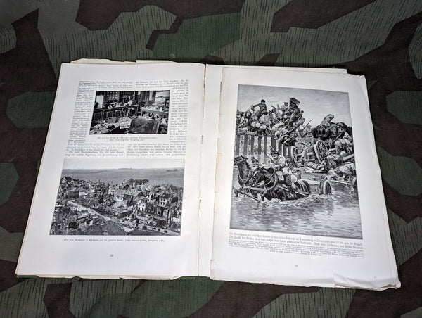 Der Weltbrand Book w Prints (AS-IS)