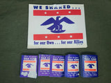 War Fund Adhesive Stickers (as-is) Stuck Together