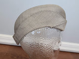 Navy WAVES Seersucker Garrison Cap (Size 21)