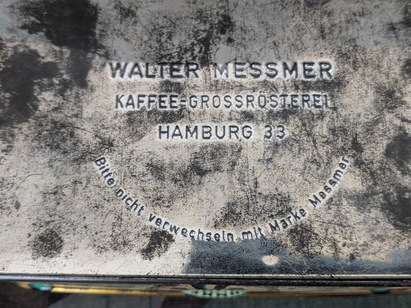 German Messmer Kaffee Coffee Tin