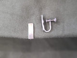US Army Sweetheart Lieutenant Rank Screwback Earrings