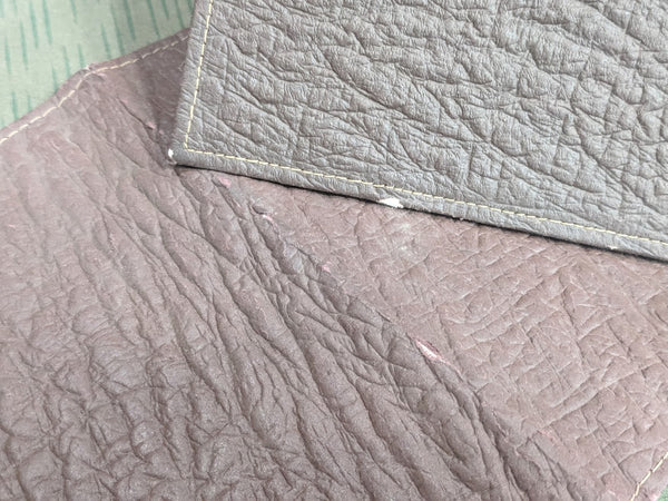 Dark Brown Pressed Paper Wallet